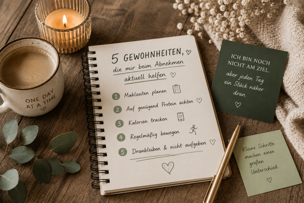 5 Gewohnheiten, die mir beim Abnehmen aktuell am meisten helfen ChatGPT Image 6. Juli 2026, 23_00_22